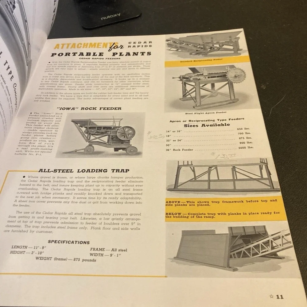 Iowa Manufacturing Material Handling Equipment Catalog Coal Asphalt Aggregate